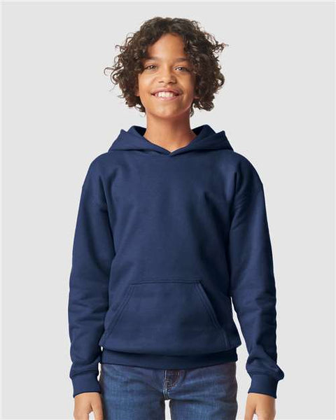 Gildan - SF500B - Softstyle® Youth Midweight Hooded Sweatshirt