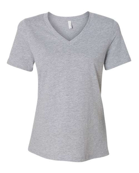 BELLA + CANVAS - 6405CVC - Women's Relaxed Heather CVC V-Neck Tee