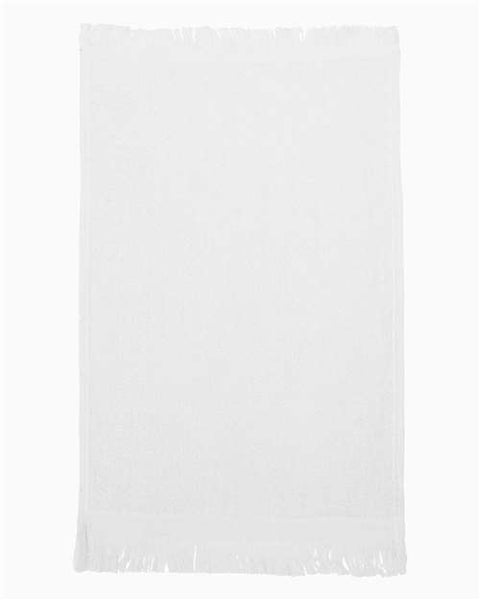 Q-Tees - T100 - Fringed Fingertip Towel