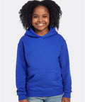 556 Youth Hooded Sweatshirt for Active Kids