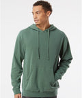 6015 Midweight Pigment-Dyed Hooded Sweatshirt