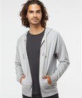 Lightweight Loopback Terry Full Zip